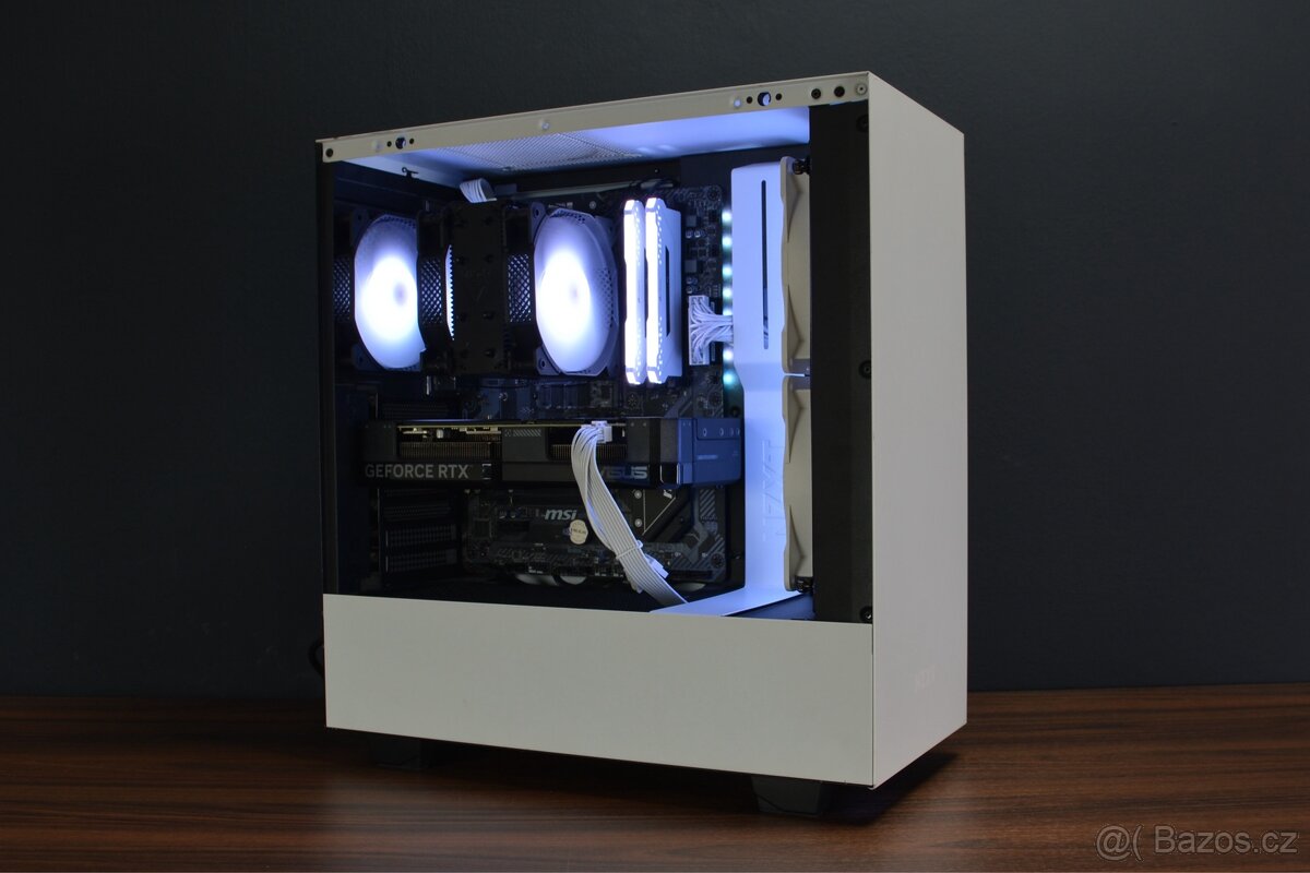 Herní PC - RTX 4070  / Ryzen 5600X  / 1TB / 32GB