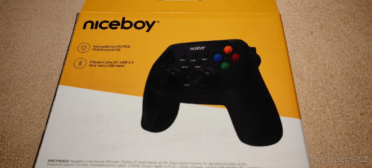 Prodám nový ovladač na PS4