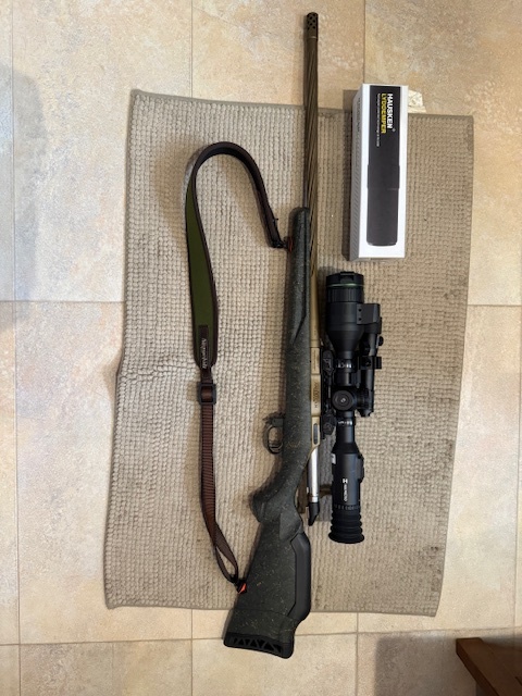 Ruger American 308win + Hikmicro Alpex 4K LRF +Hausken