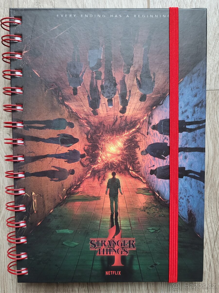 Stranger Things 4 sešit