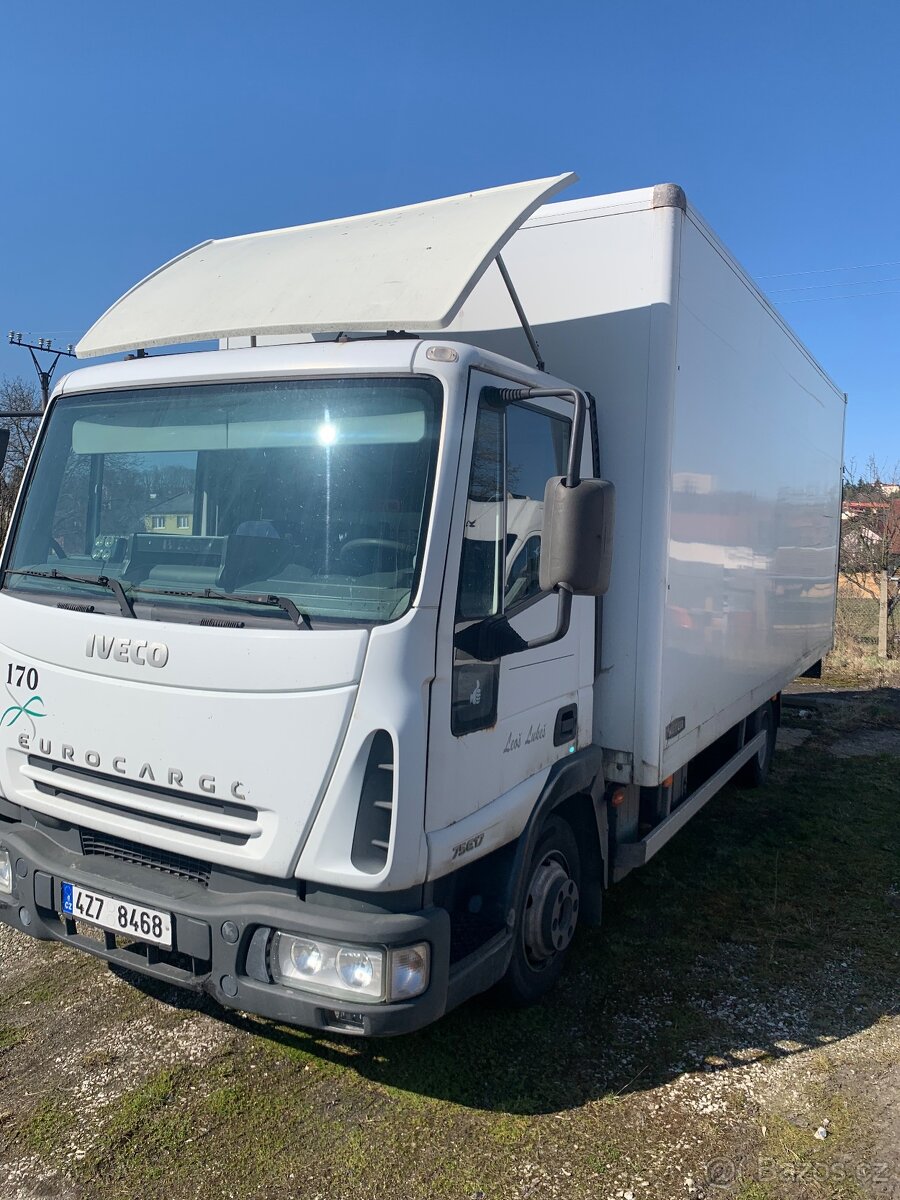 Iveco EUROCARGO 75E17 skříň