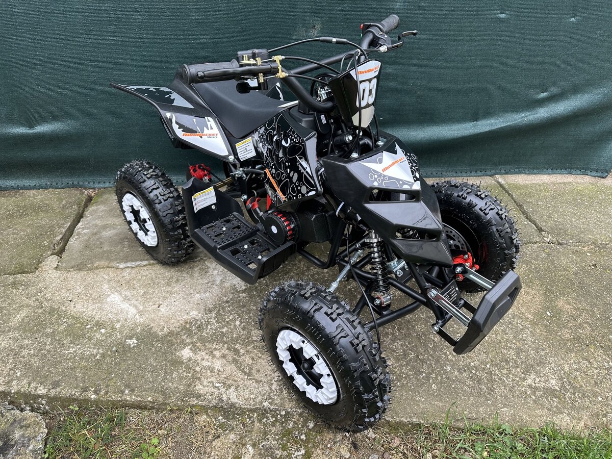 MINI ATV 49ccm2T EL.Startér a Dálkový Ovladač.A017