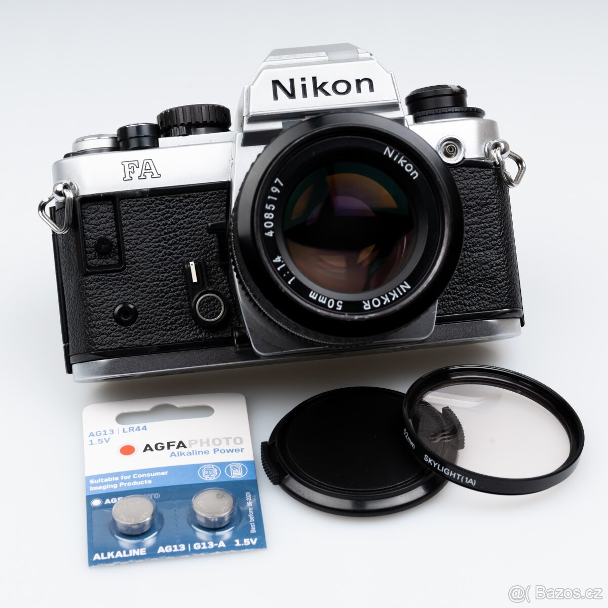 Nikon FA + objektiv Nikkor 50mm f/1,4  Ais