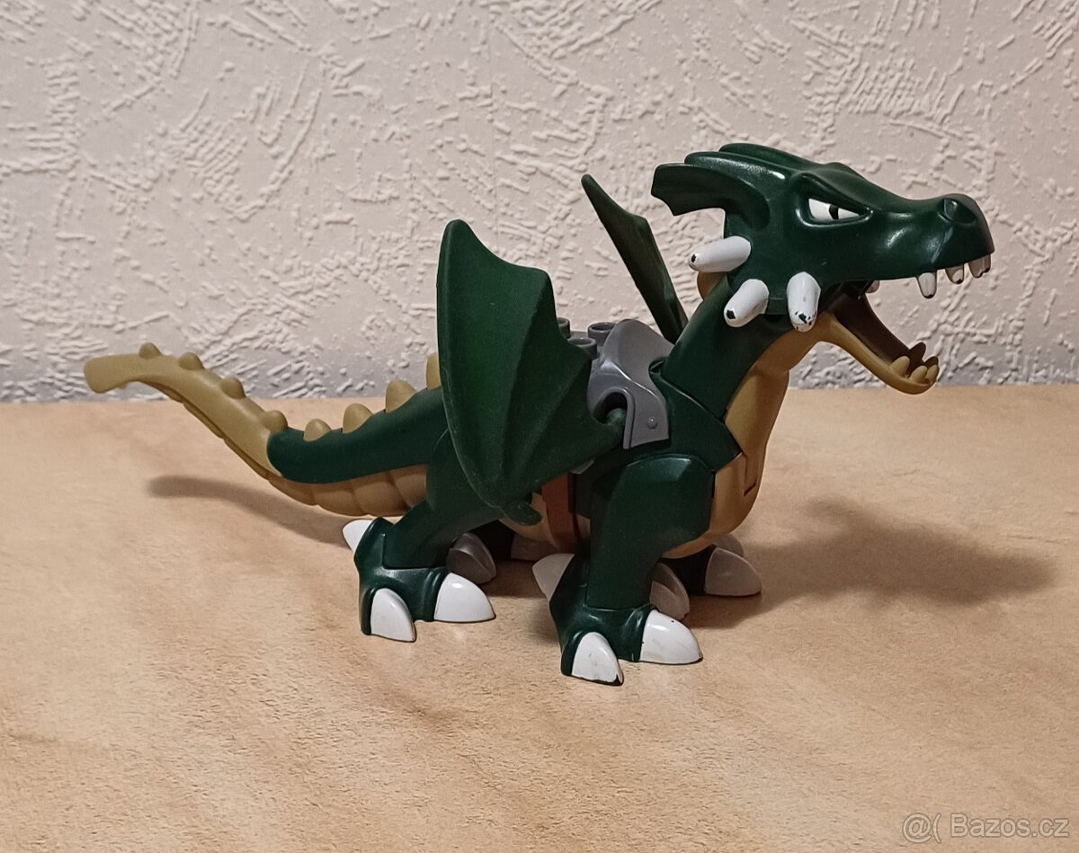 Lego Duplo Drak, dinosaur, krokodýl