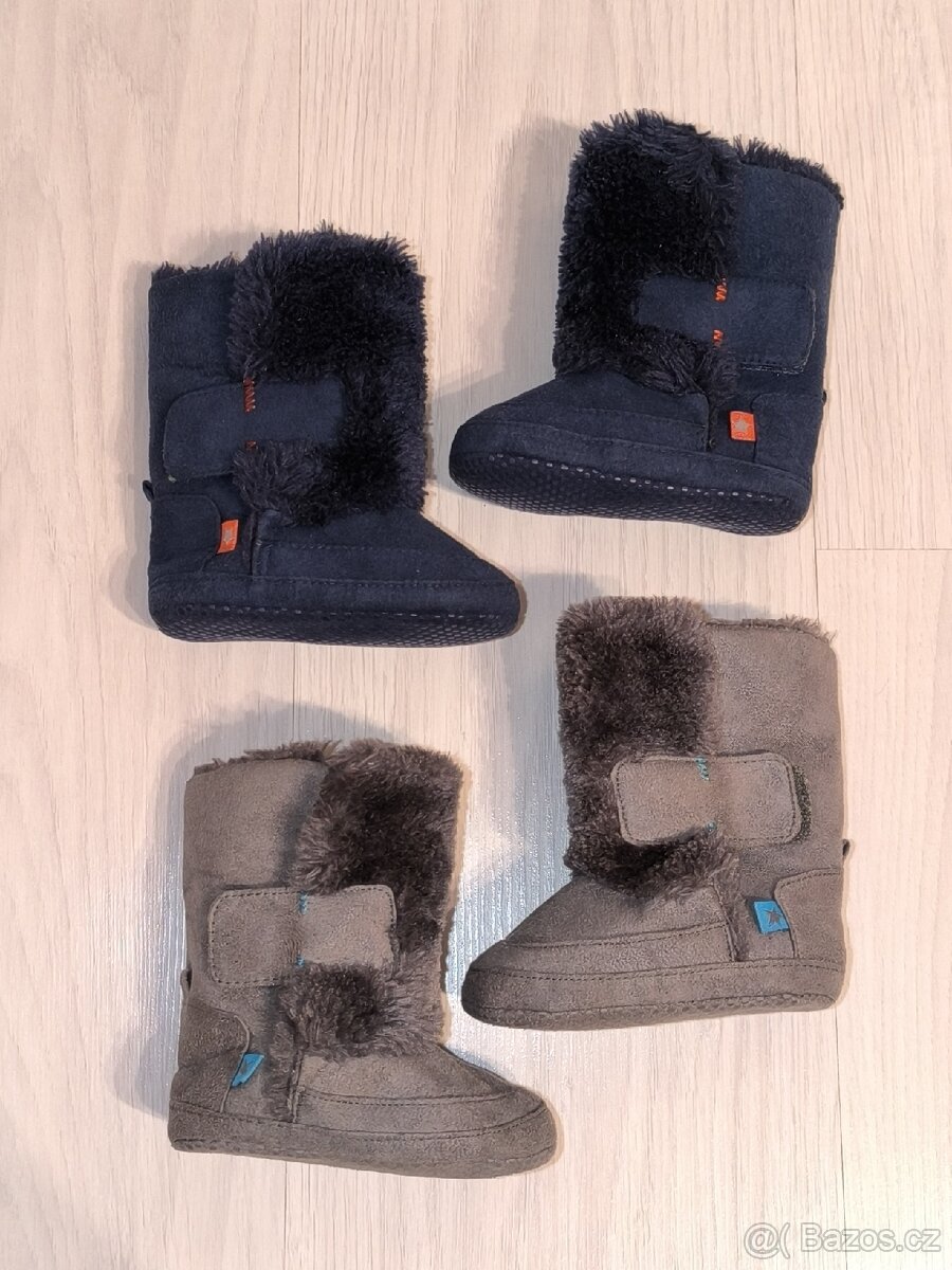 2x zimní capačky