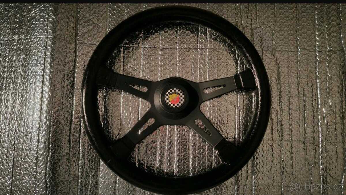 Nový sportovní volant FIAT, Abarth značky O.B.A. 38 cm