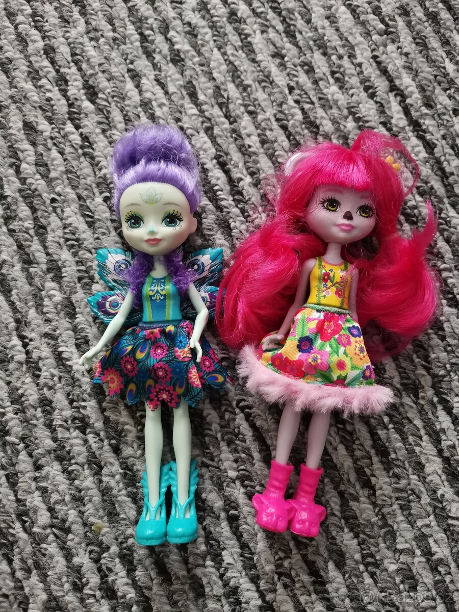 Panenky enchantimals, my little pony, bratz