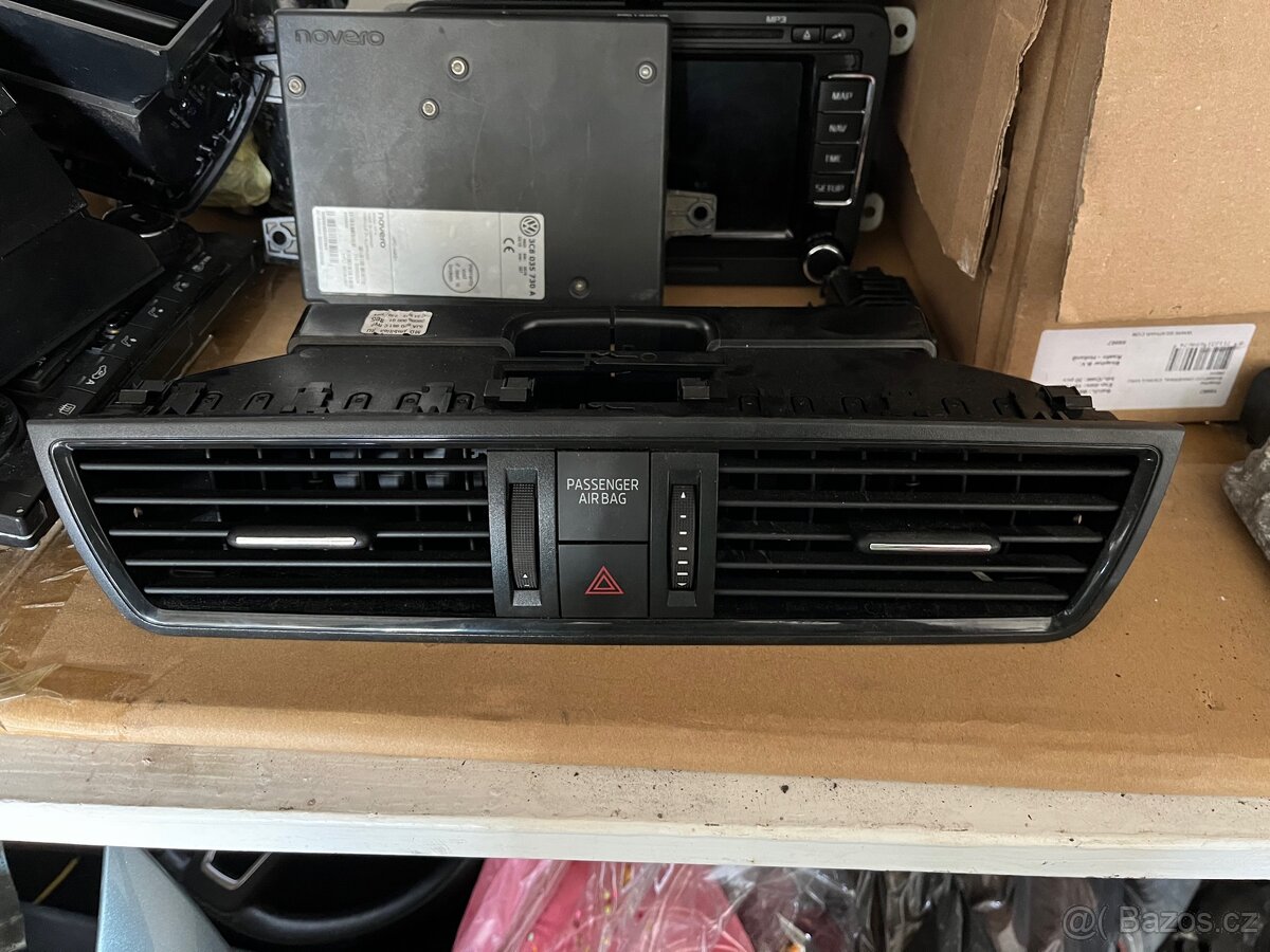 Středové vydech ventilace skoda rapid