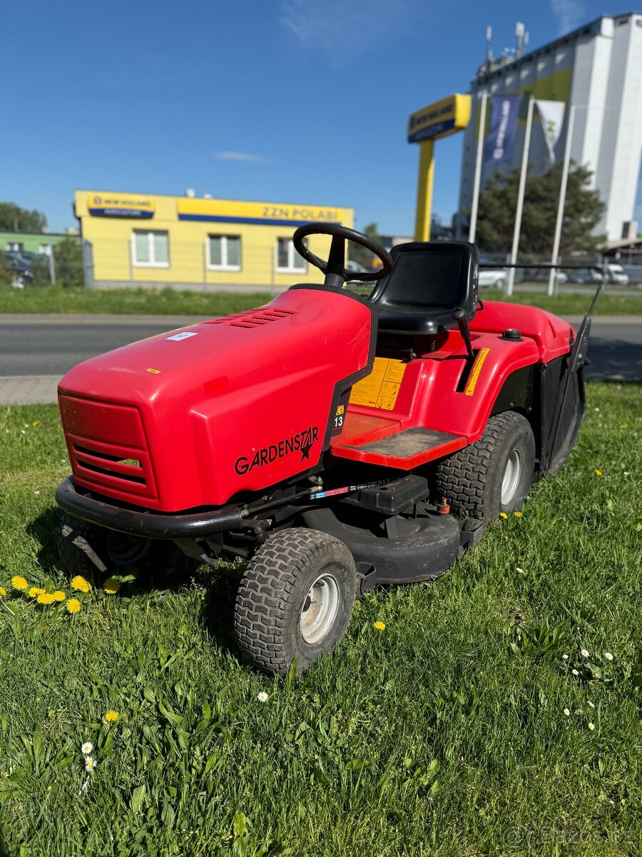Zahradní traktor gardenstar s velkým košem