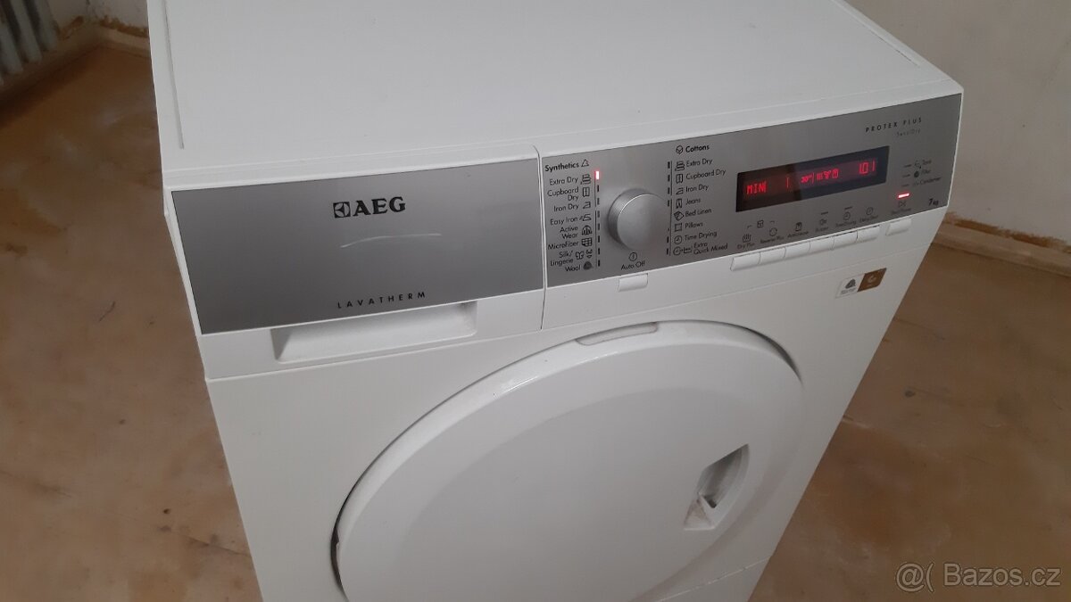 Aeg sušička tep.čerpadl..starší výborný model.