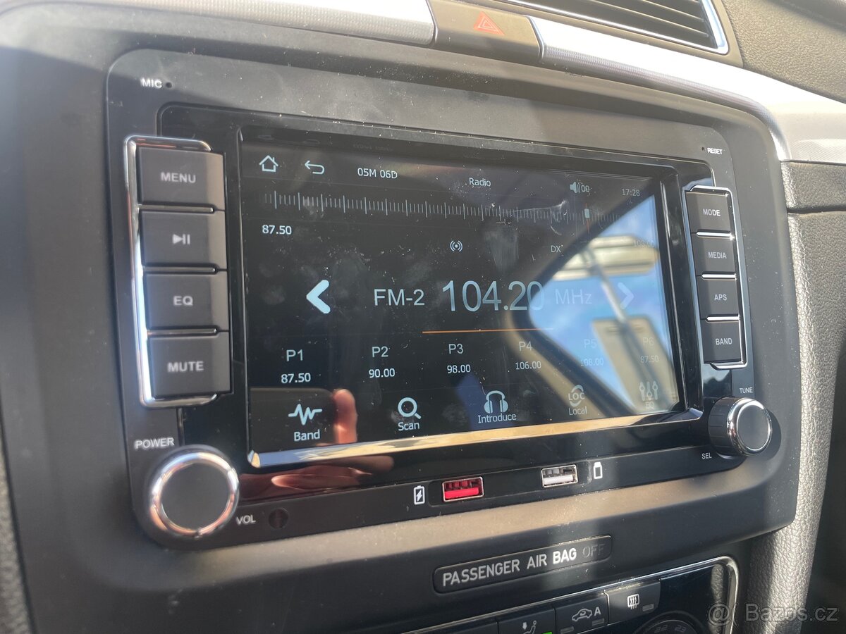 2 din autorádio CarPlay - Android Auto