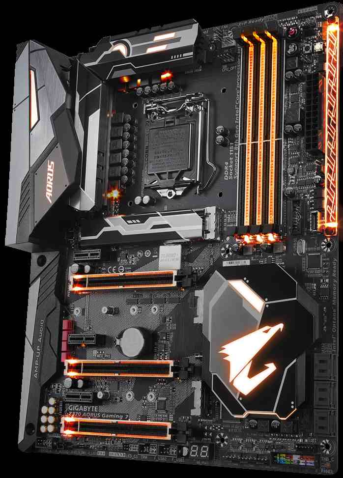 Gigabyte Z370 AORUS Gaming 7 + procesor