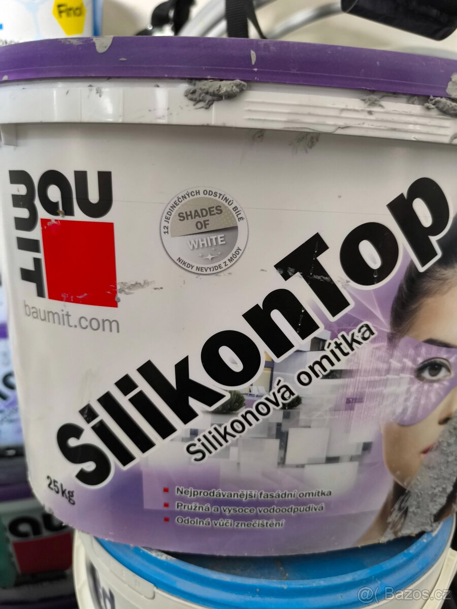 Fasádní omítka Silikon Top Baumit
