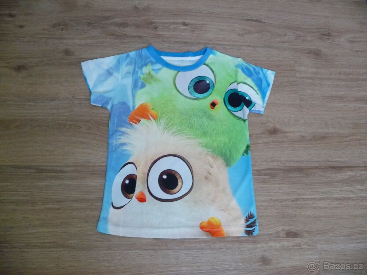 NOVÉ triko Angry birds vel. 134/140