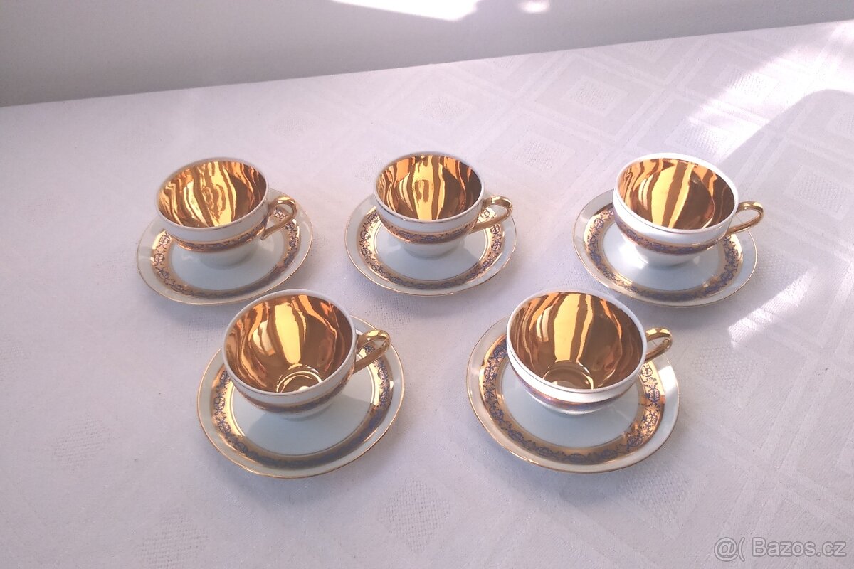 Porcelánové mocca hrnečky