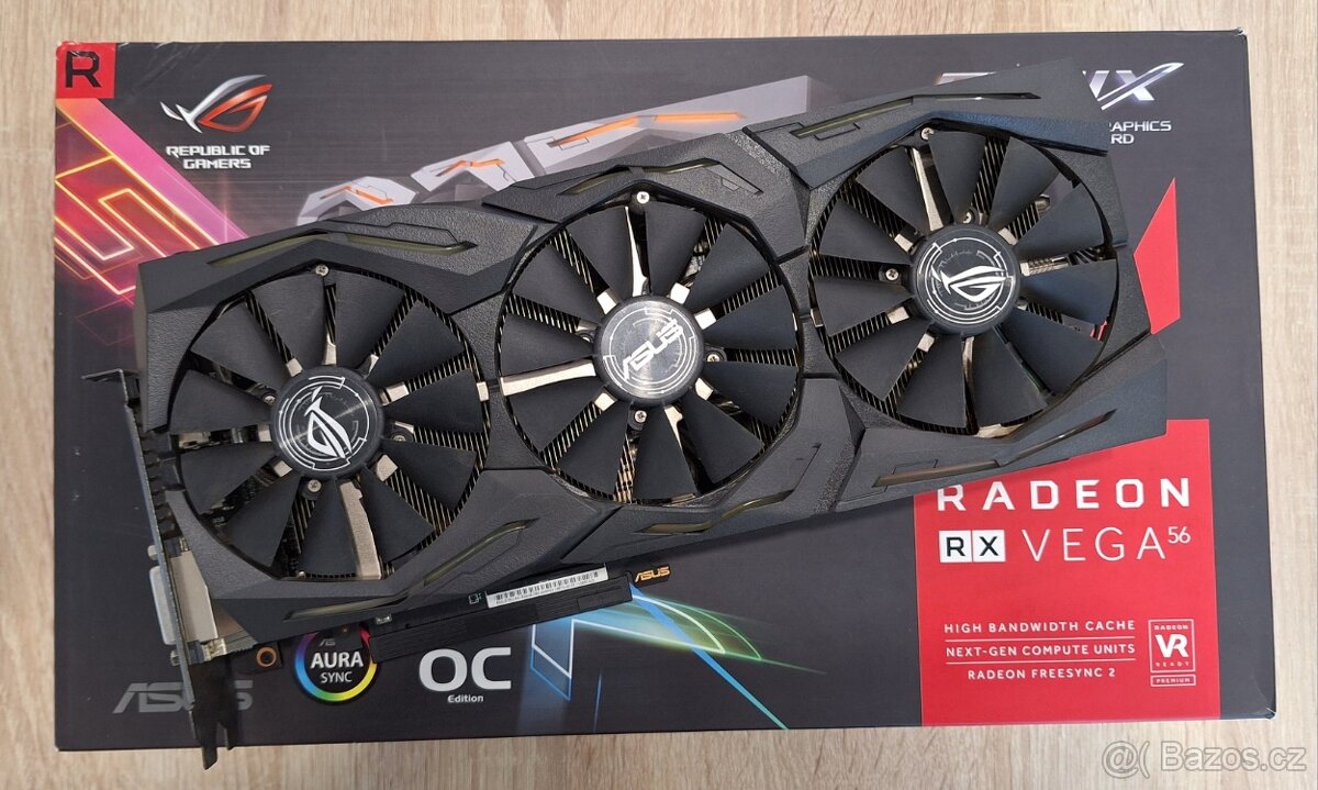 ASUS ROG Strix Gaming RX Vega 56 08G