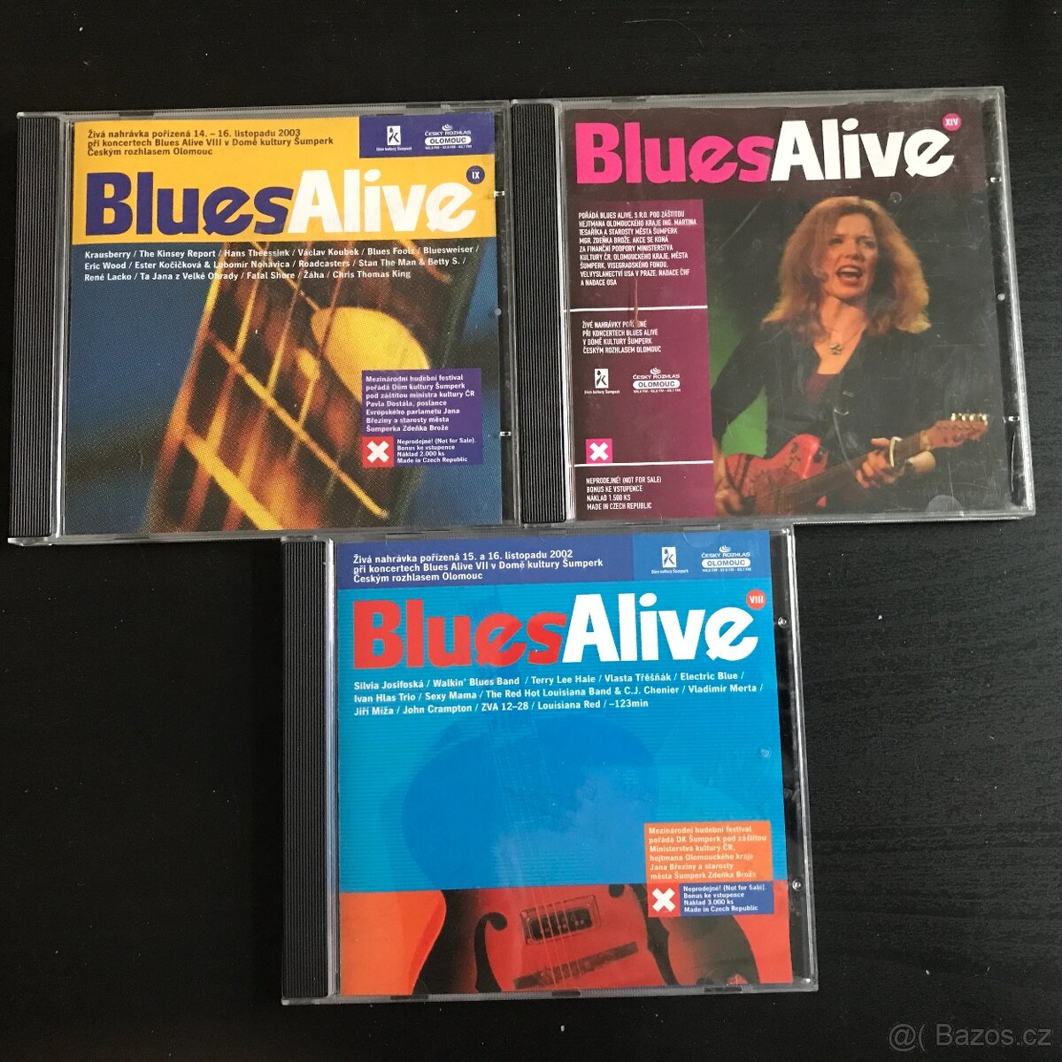3 CD Blues Alive.
