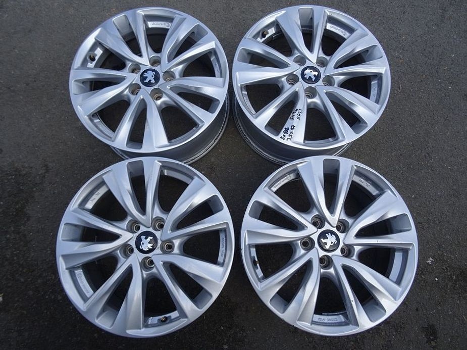 Alu disky na Peugeot, 17", 5x108, ET 44 , šířka 7,5J