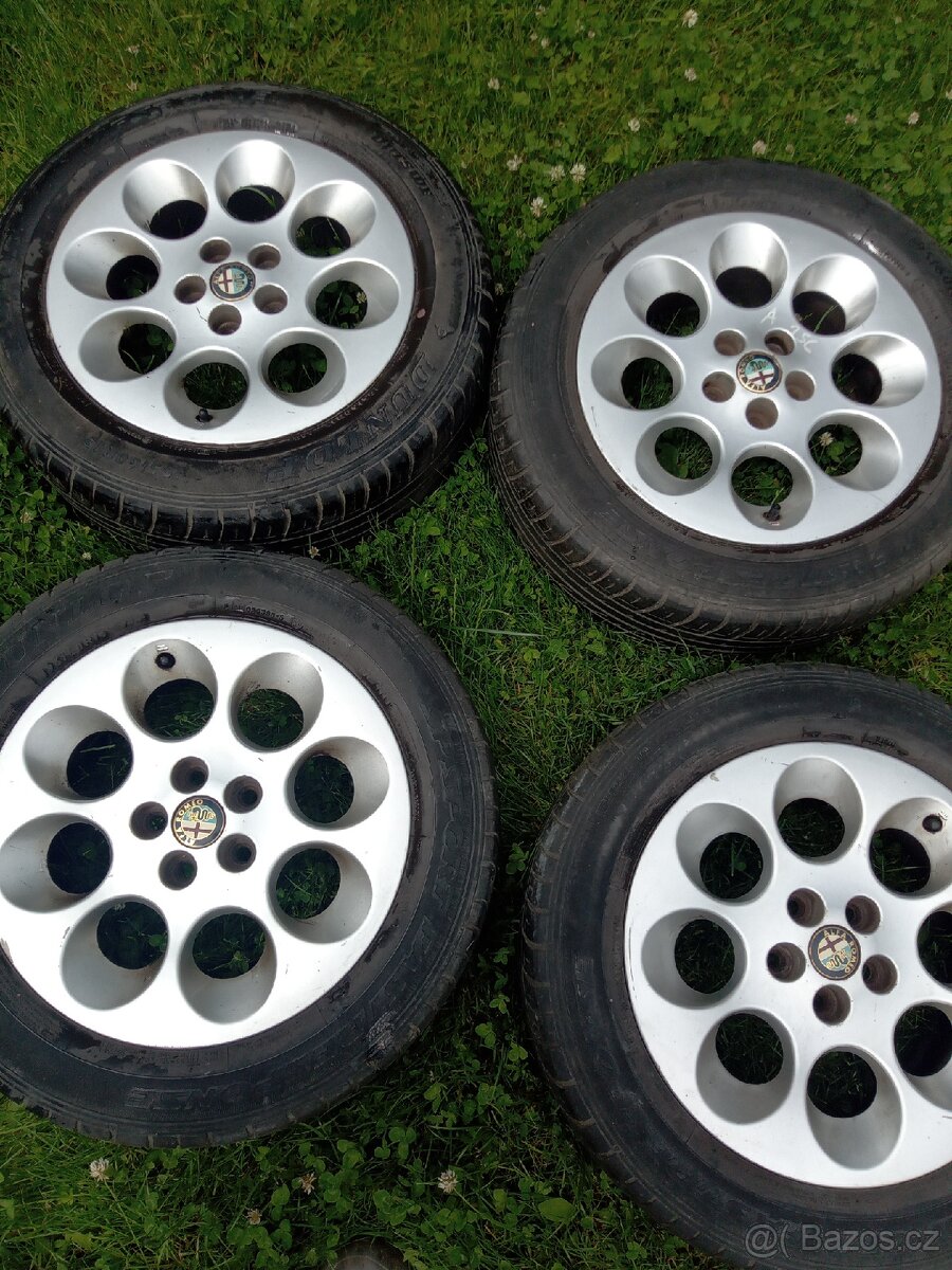 ALU disky s pneu R15