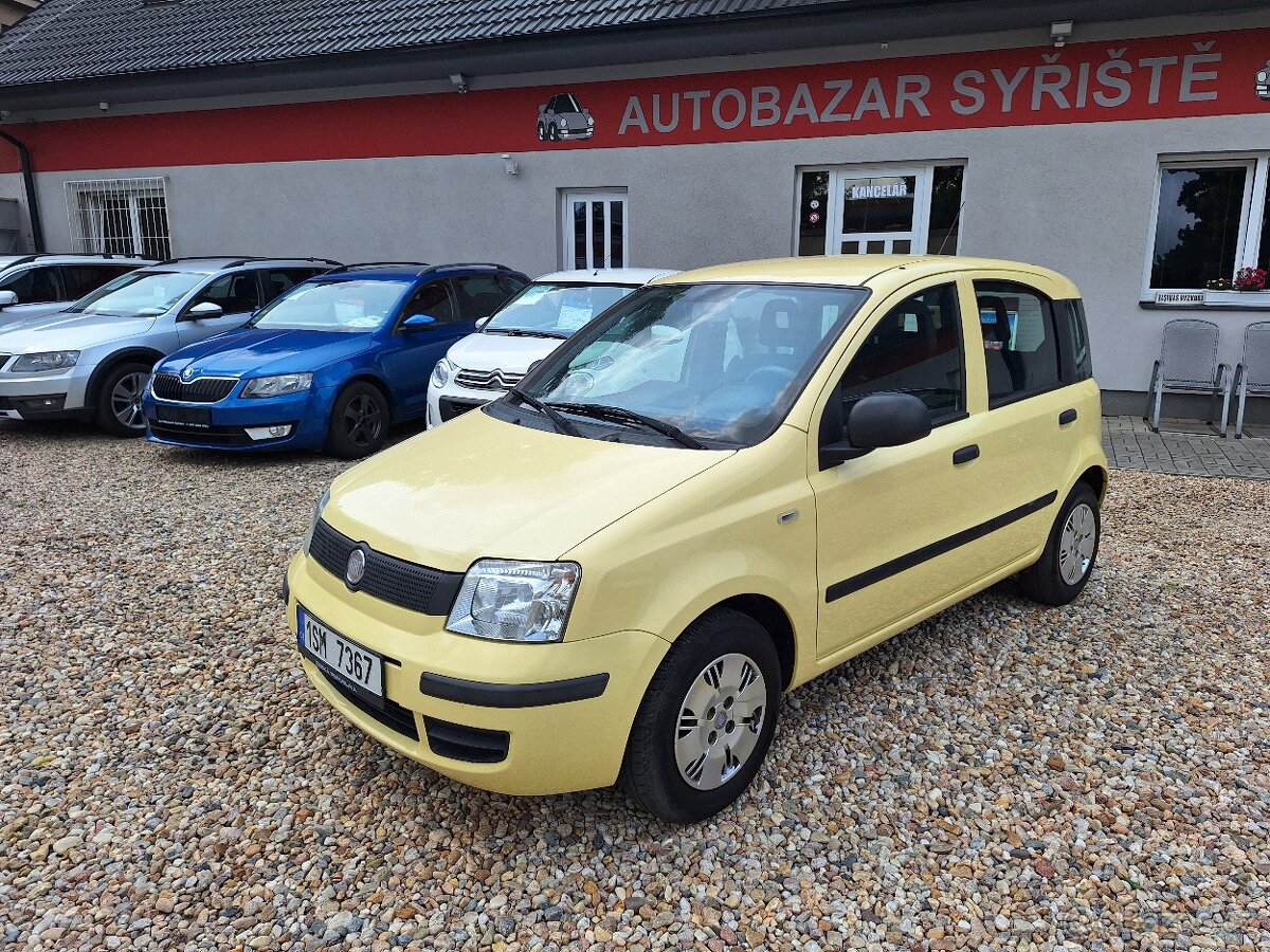 Fiat Panda 1.2i 40KW Nové v ČR, Klimatizace,