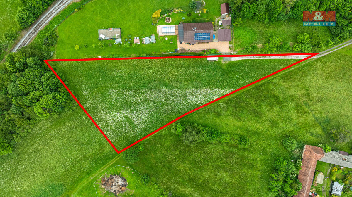 Prodej pozemku k bydlení, 4406 m², Kněžnice