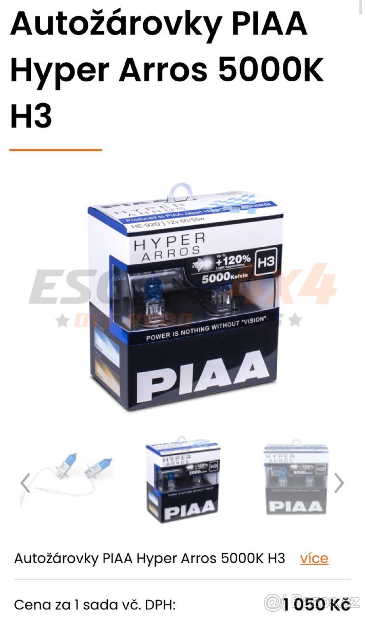 žárovky H3 ✅ Lepší než OSRAM