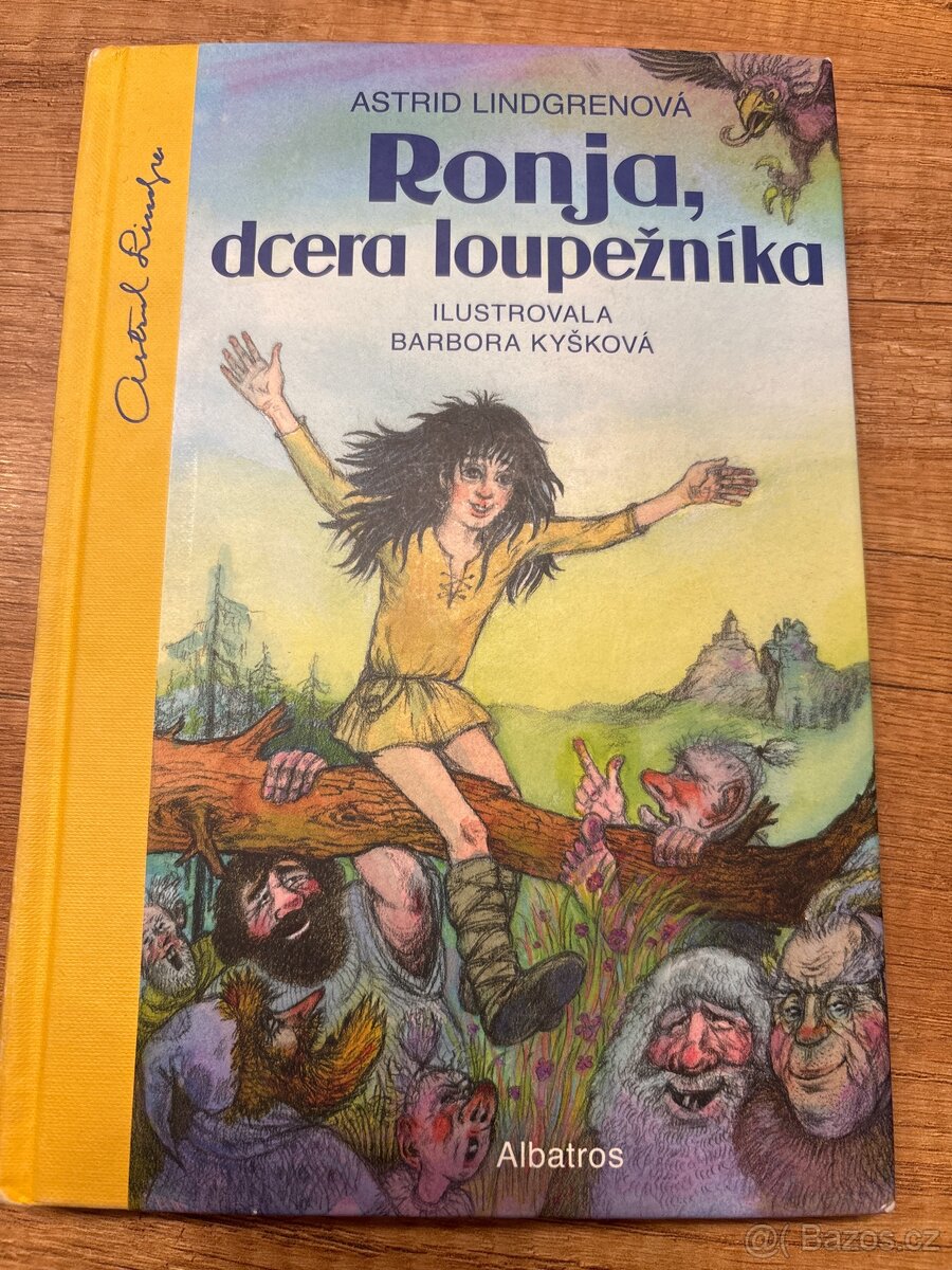 A Lindgrenova Romka, dcera loupežníka stav nové knihy