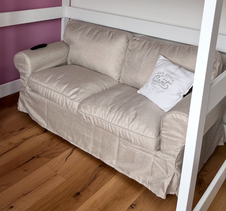2místná pohovka Kilanda světle béžová Ikea