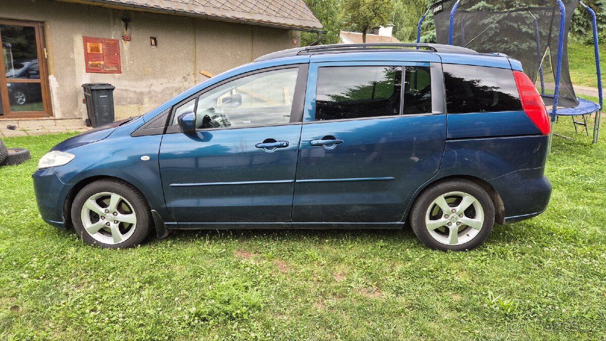Mazda 5 2.0 MZR-CD(diesel) 105kw 7 míst, nová STK