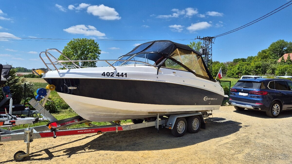 Použitá loď Coaster 600 DC r.v.2018 s motorem+vlek