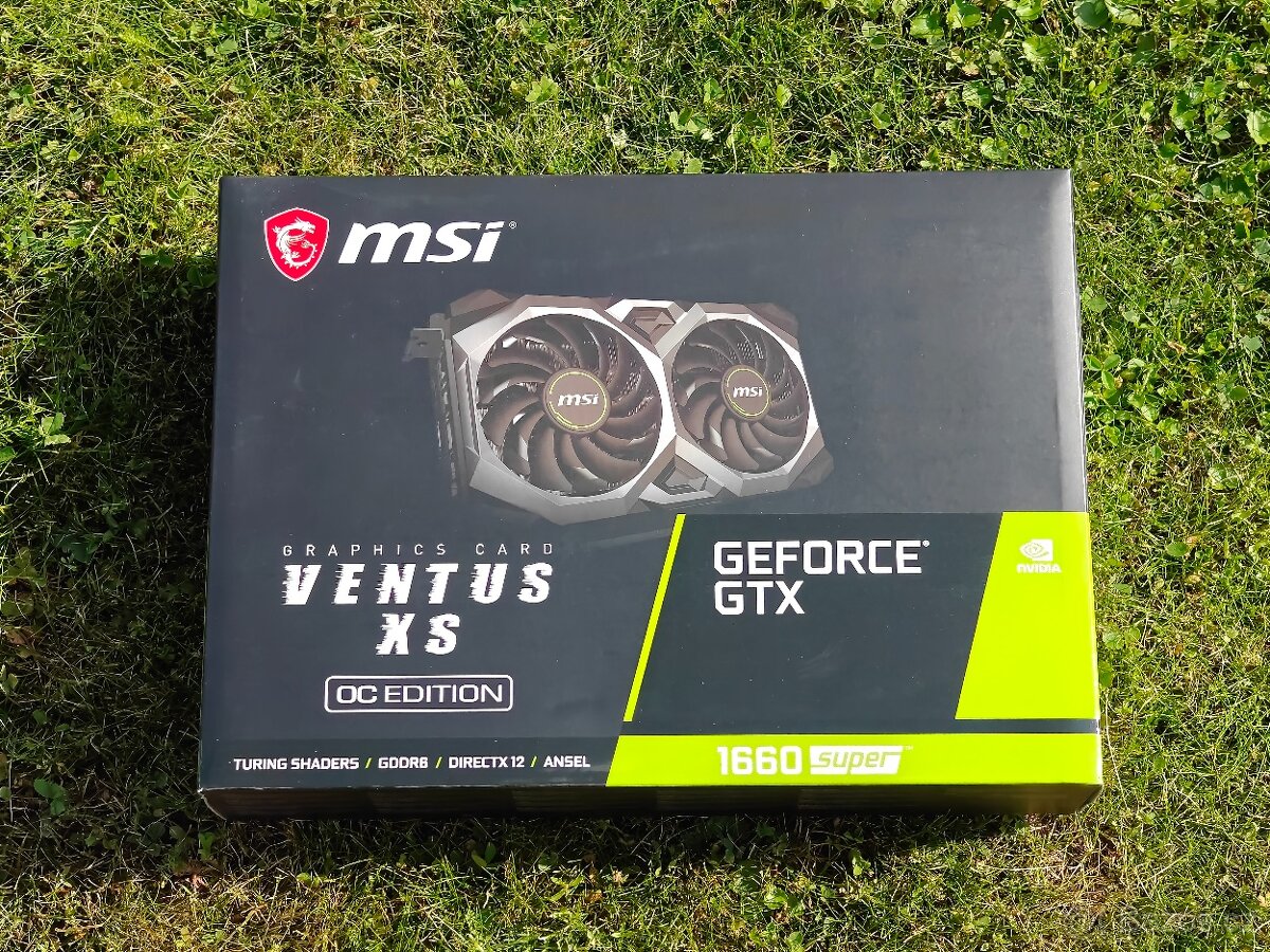 MSI grafická karta Nvidia 1660 Super 6GB