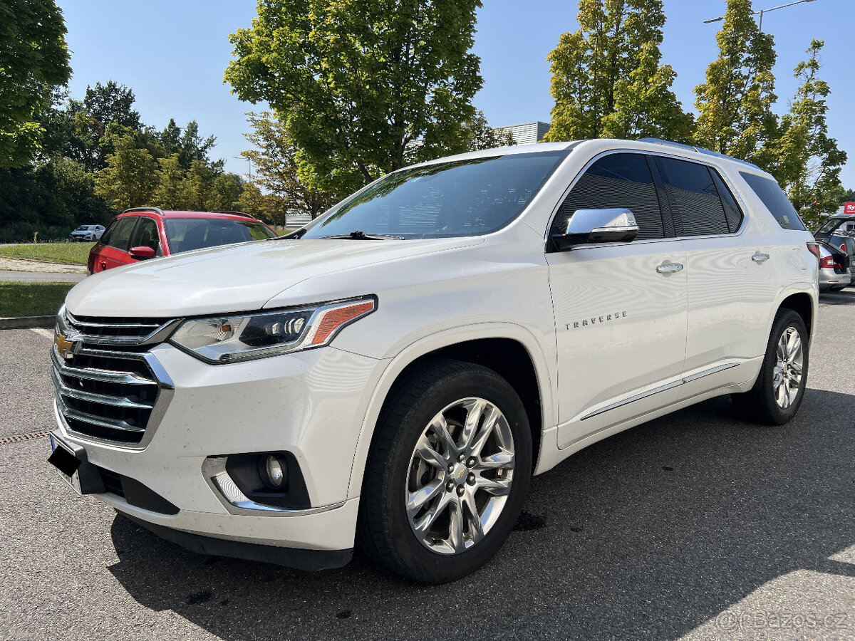 Chevrolet Traverse, High Country - plná výbava, 7 míst, 2018