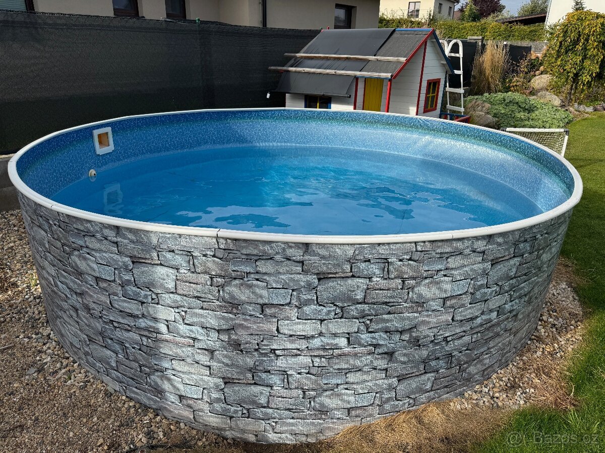 Bázenový komplet Azuro Vario V2 Stone kruh