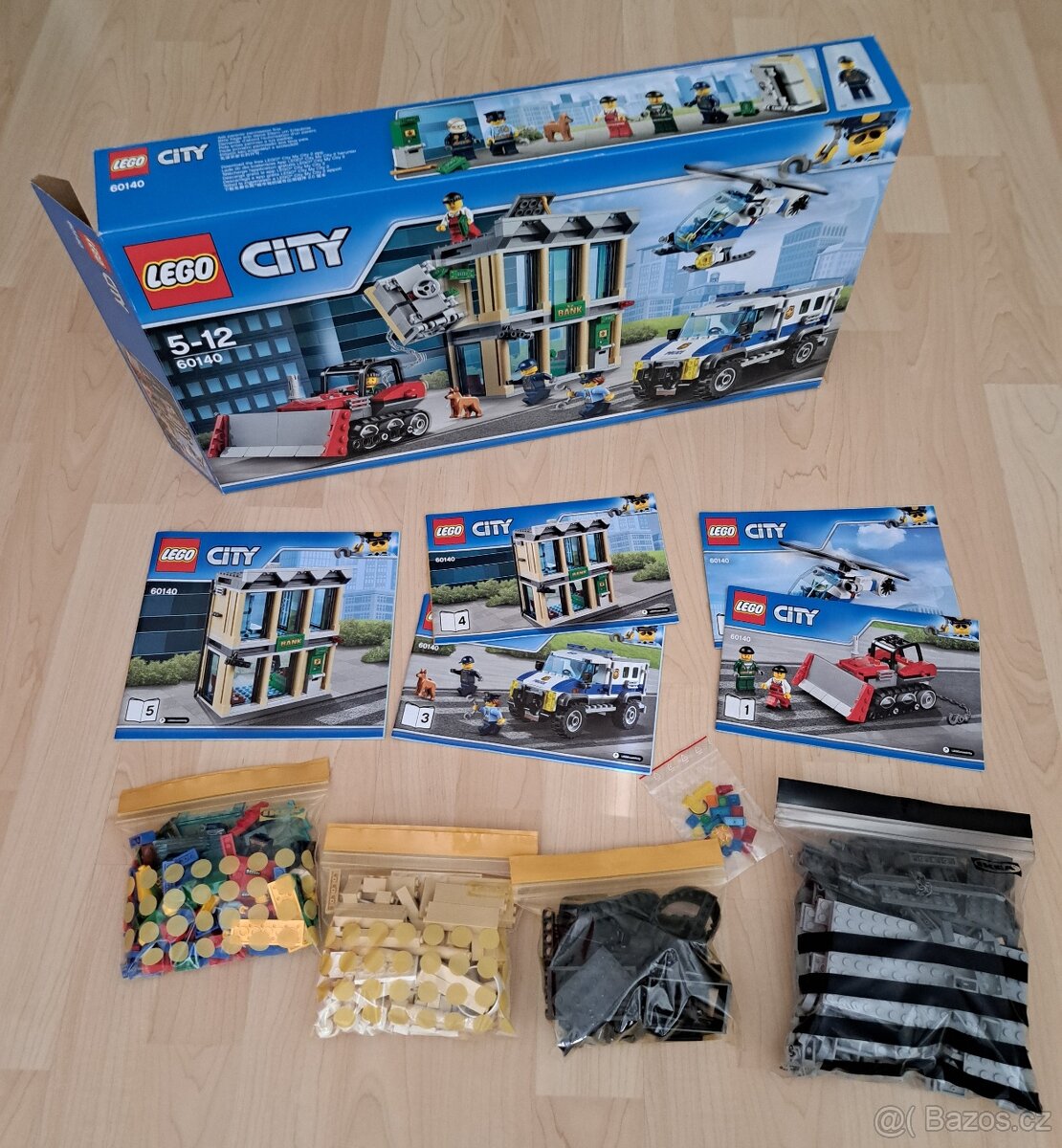 LEGO City - 60140 Vloupání buldozerem