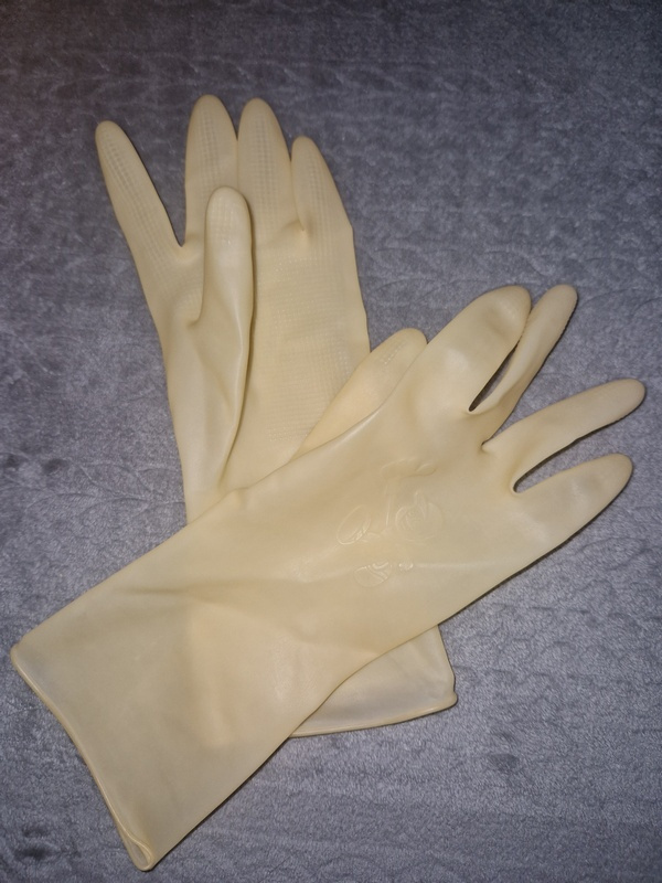 Latexové rukavice tělové