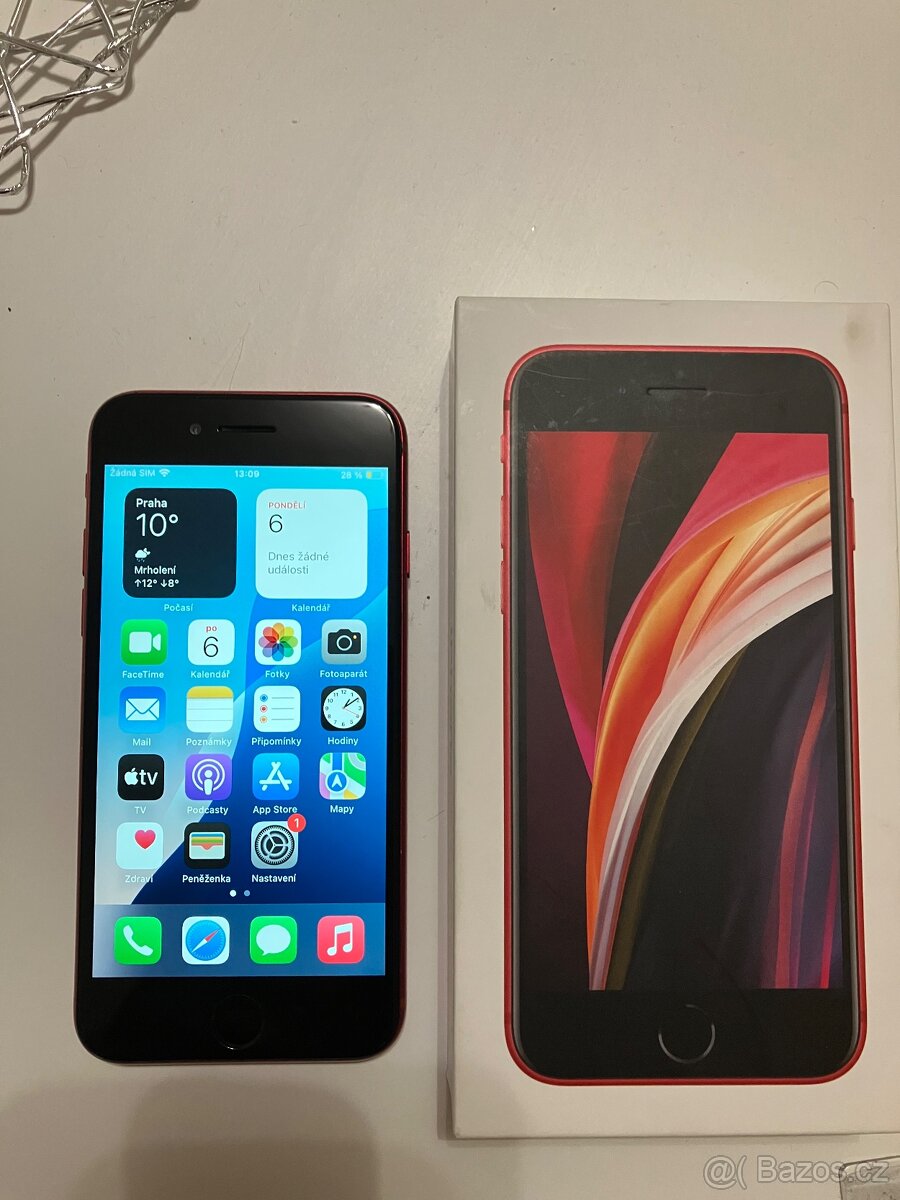 iPhone 128GB - Nová baterie, pěkný stav