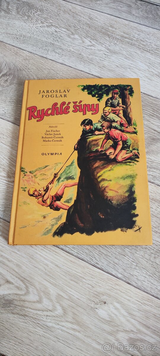 Kniha Rychlé šipy, Jaroslav Foglar