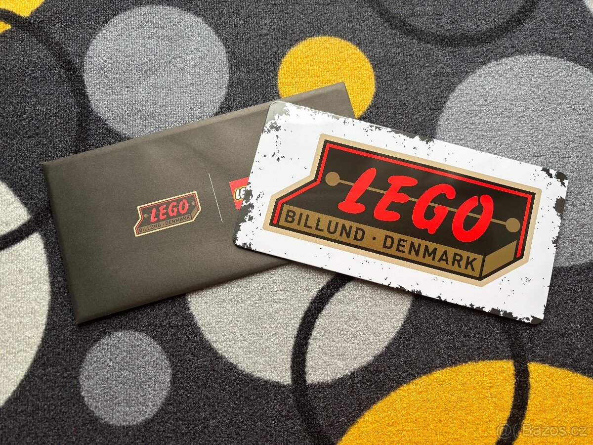 LEGO Gear 5007016 1950 Retro plechová cedule