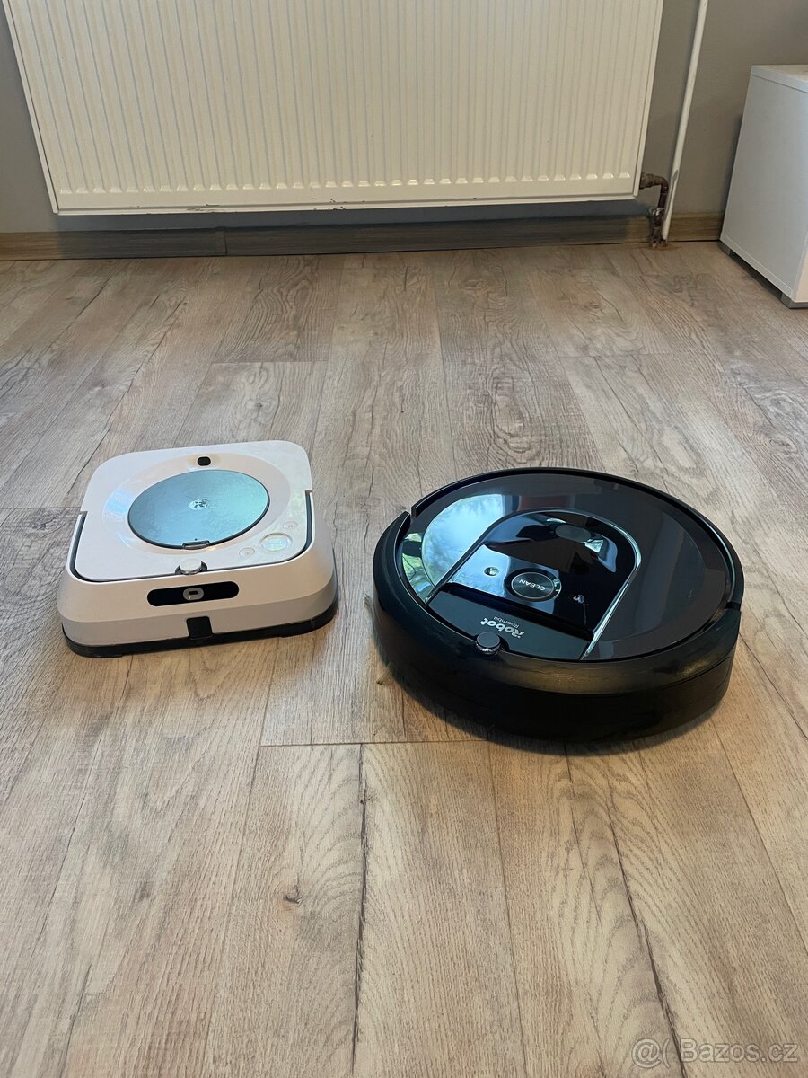 iRobot Roomba i7 a Brava Jet M6