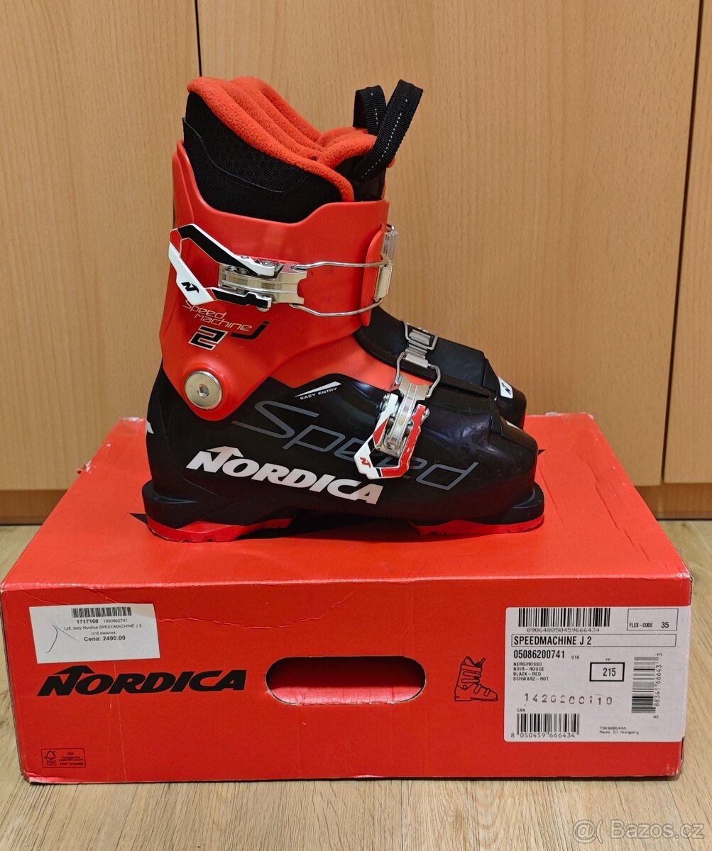 Dětské lyžáky Nordica Speedmachine J2 215