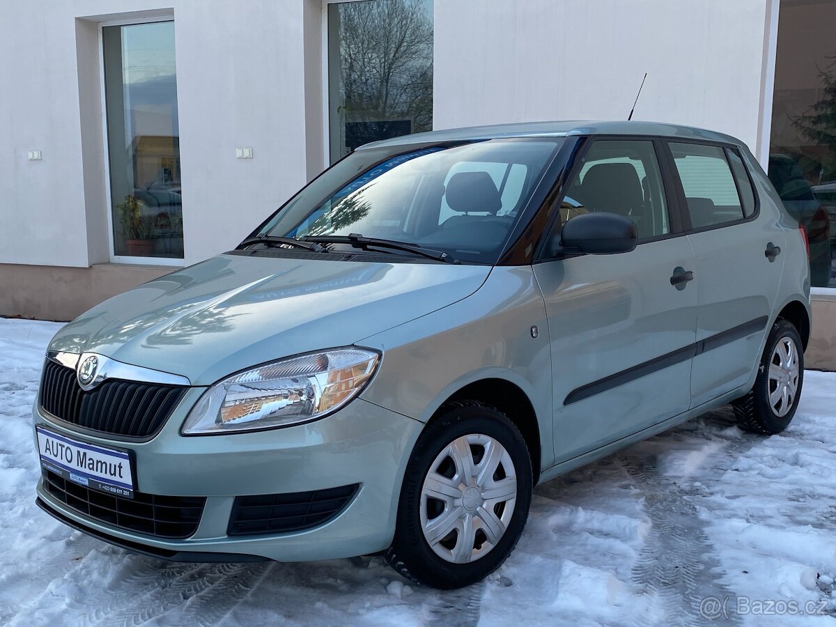 Škoda Fabia, 1.2i 44kW, klima, Nová STK