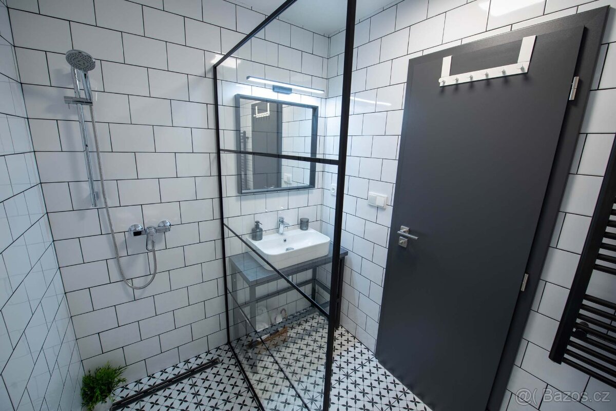 koupelnová sprchová zástěna