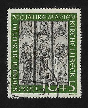 Známka Německo (BRD) - Mi:139 (r.1951)
