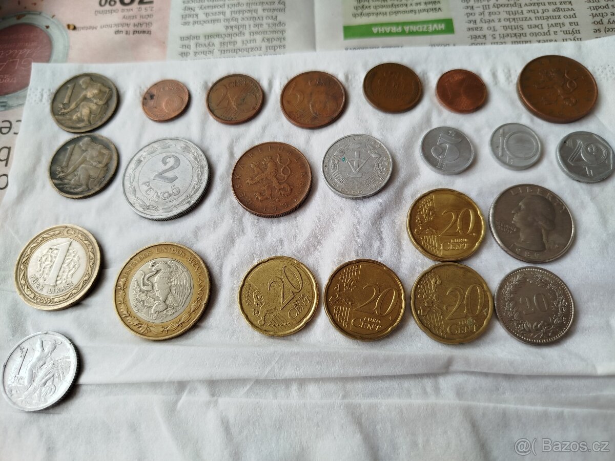 Nabízím sbírku starých minci