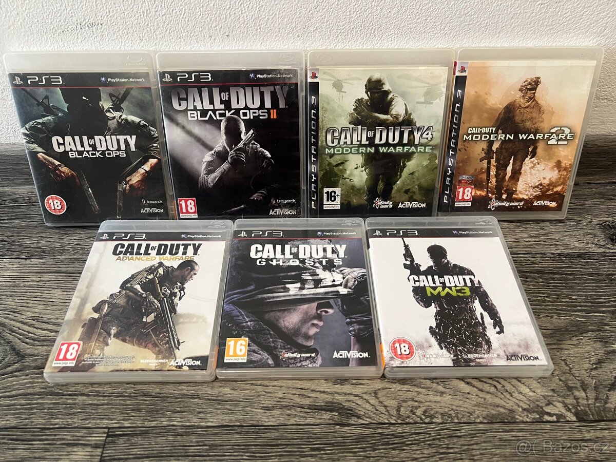 CALL OF DUTY PS3 - TOP STAV