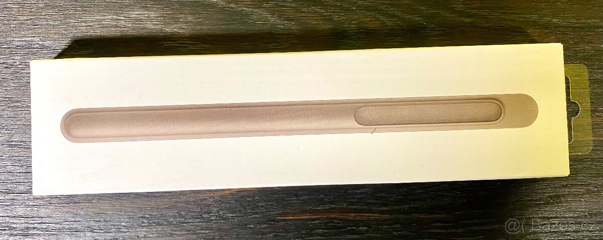 Nové Apple Pencil Case, kožené pouzdro kouřové barvy