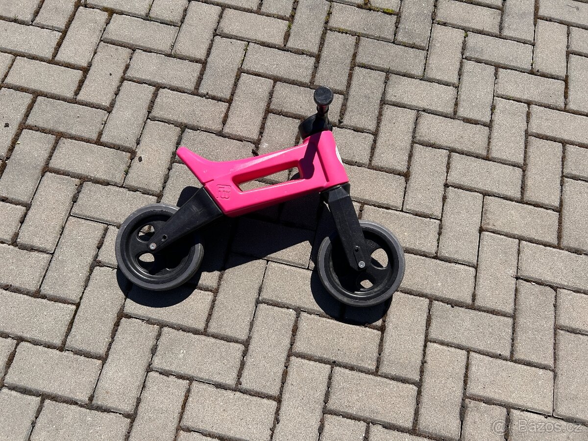 Dětské odrážedlo Funny wheels 2v1 růžové