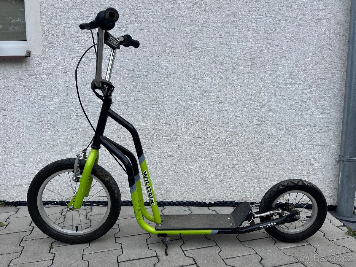 Koloběžka WILCOX FORCITY,kola 16”/12”