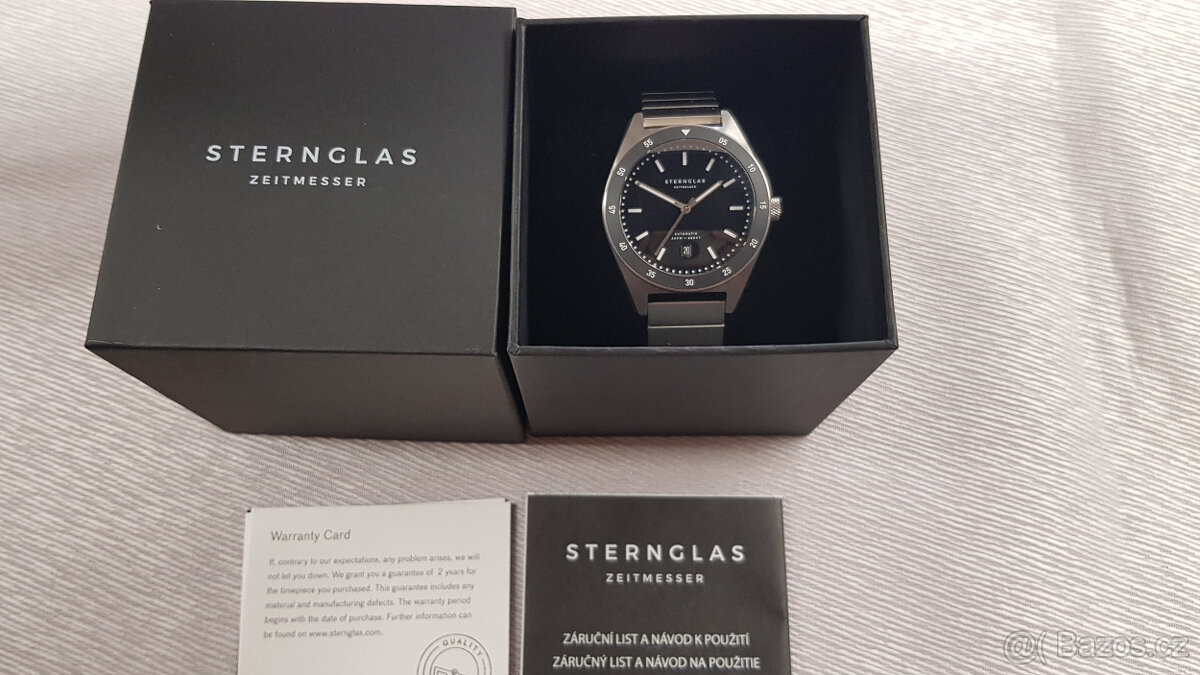 luxusní automatické hodinky Sternglas Marus