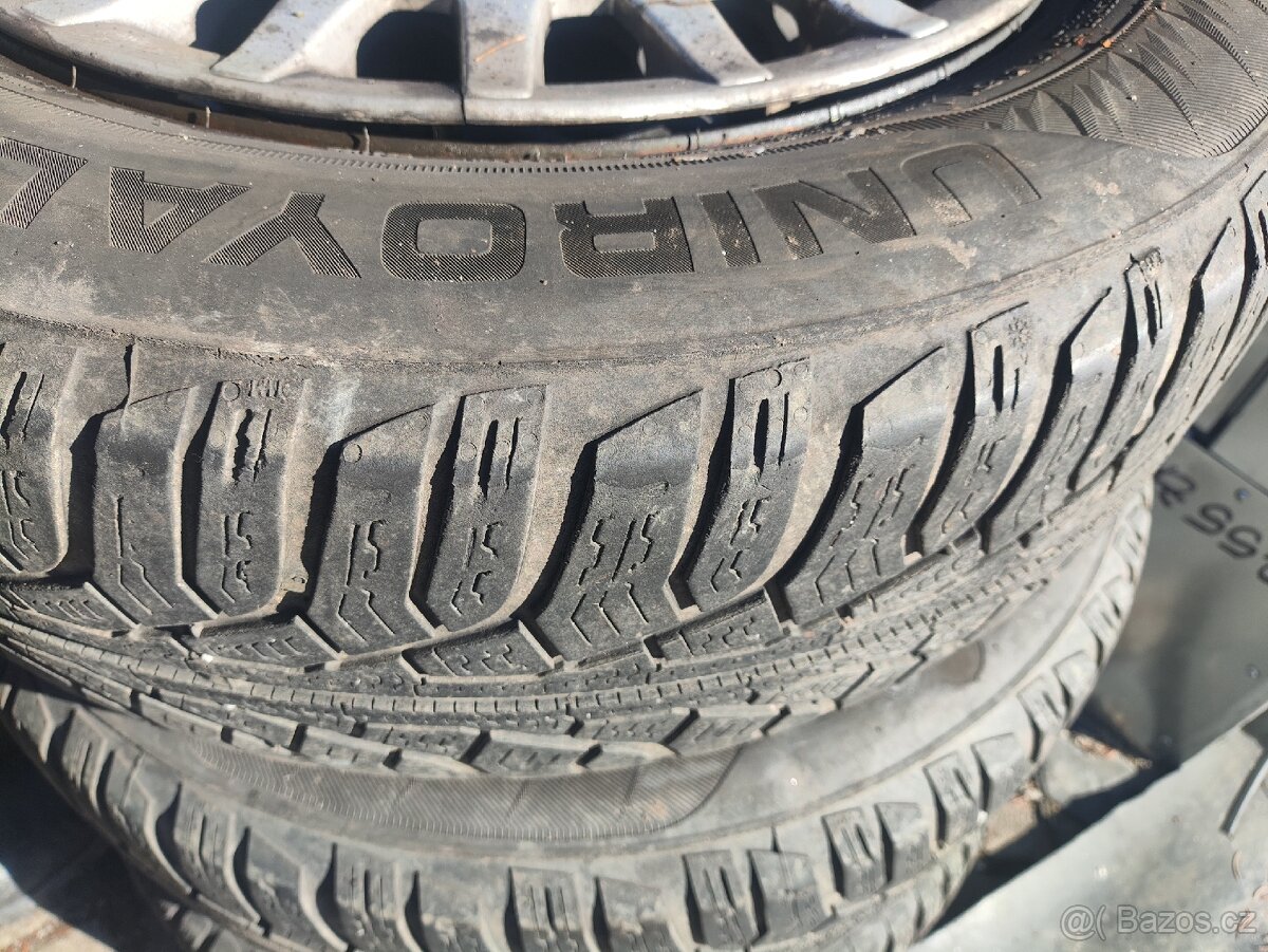 Plechové disky Touran zimní 195/65 R15